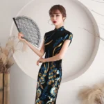 kf-Hfd8f8e63197a4d02a7d790f95c9462ccm-Long-Performance-Catwalk-Cheongsam-Young-Girl-2024-New-Chinese-Style-Improved-Retro-Qipao-Elegant-Wedding-Dresses