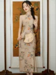 kf-S00b92a64dda64a949bec5dc463c8847dj-Elegant-Chinese-Tradition-Qipao-Dress-Sexy-Sleeveless-Split-Cheongsam-Classic-Print-Flower-Mandarin-Collar-Female-Vestidos