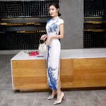 kf-S275c89057ea84fe29a51c53fb42af5b1u-Summer-Lady-Short-Sleeve-Qipao-Chinese-Traditional-Women-Party-Dress-Female-Elegant-Print-Vintage-Button-Cheongsam