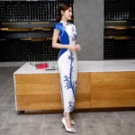 kf-S275c89057ea84fe29a51c53fb42af5b1u-Summer-Lady-Short-Sleeve-Qipao-Chinese-Traditional-Women-Party-Dress-Female-Elegant-Print-Vintage-Button-Cheongsam